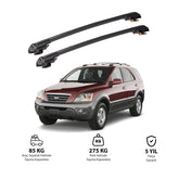 KIA SORENTO 2002-2009 TRX1 Thunder Carrier Barres transversales pour galerie de toit de voiture, 2 barres